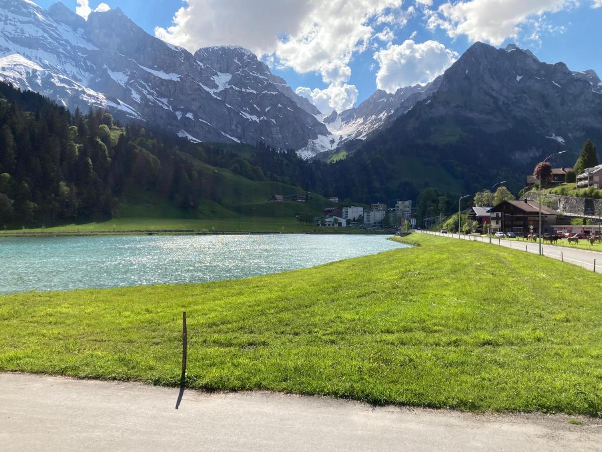 Spirit Apartments - Neben Dem Titlis - Parkplatz Engelberg Exteriör bild