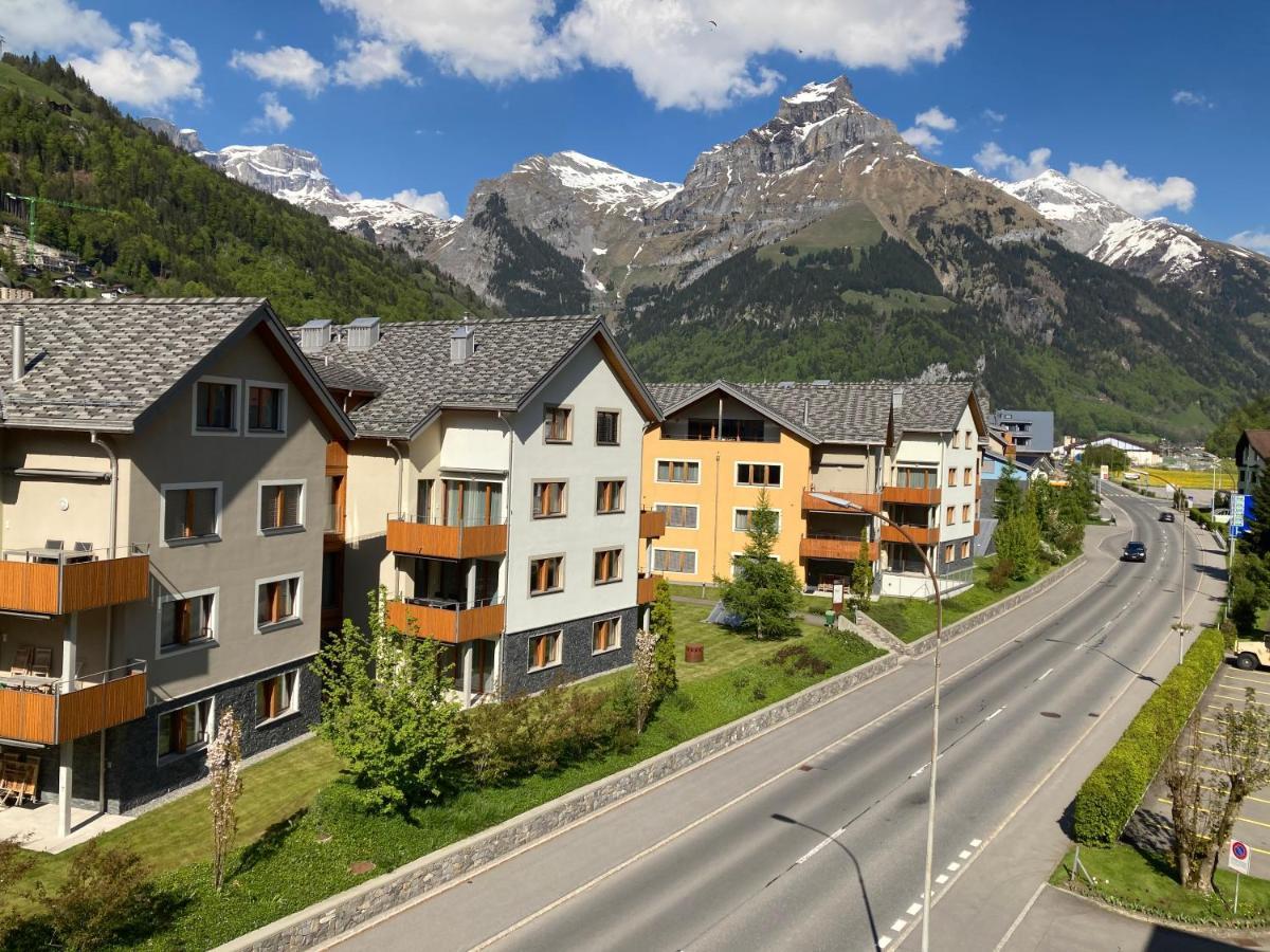 Spirit Apartments - Neben Dem Titlis - Parkplatz Engelberg Exteriör bild