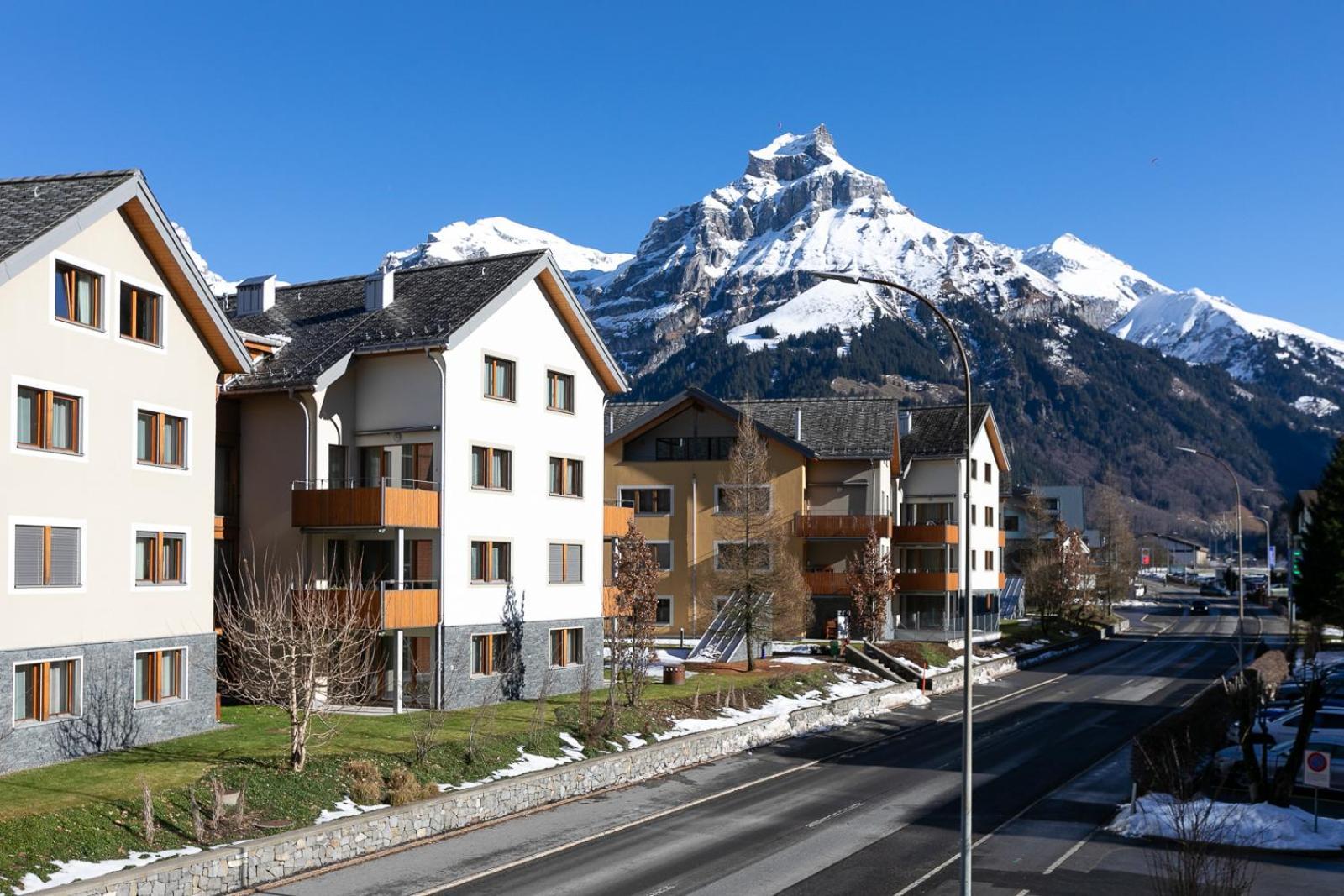 Spirit Apartments - Neben Dem Titlis - Parkplatz Engelberg Exteriör bild